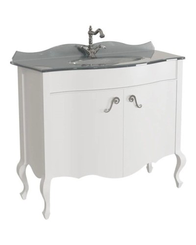 Тумба белый матовый 101,6 см Caprigo Bourget 11026-B016