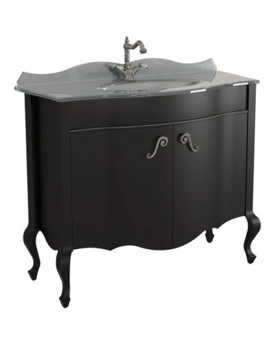 Тумба черный матовый 101,6 см Caprigo Bourget 11026-B042