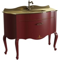 Тумба бордо матовый 115 см Caprigo Bourget 11016-B013