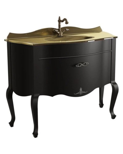 Тумба черный матовый 115 см Caprigo Bourget 11016-B042