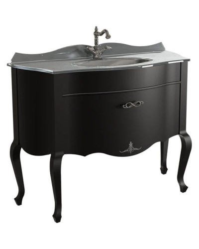 Тумба черный матовый 115 см Caprigo Bourget 11016-B042