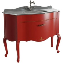 Тумба красный матовый 115 см Caprigo Bourget 11016-B014