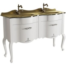 Тумба белый матовый 130,6 см Caprigo Bourget 11017-B016