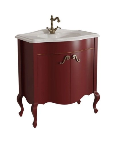 Тумба бордо матовый 80,6 см Caprigo Bourget 11023-B013