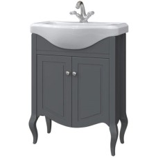 Тумба графит матовый 65,6 см Caprigo Verona 33517-TP810