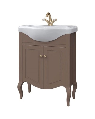 Тумба шоколад матовый 65,6 см Caprigo Verona 33517-TP809