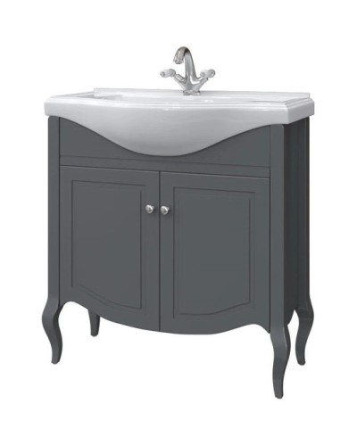 Тумба графит матовый 80,8 см Caprigo Verona 33518-TP810