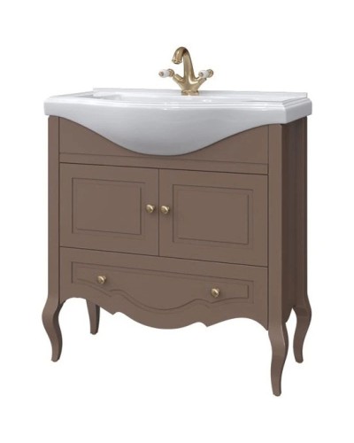 Тумба шоколад матовый 80,8 см Caprigo Verona 33523-TP809