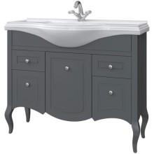 Тумба графит матовый 103,8 см Caprigo Verona 33519-TP810