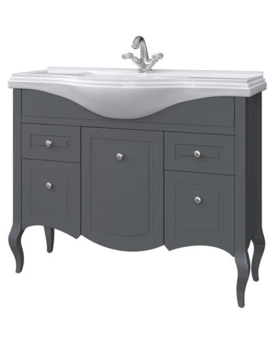 Тумба графит матовый 103,8 см Caprigo Verona 33519-TP810