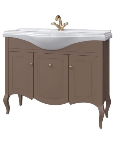 Тумба шоколад матовый 103,8 см Caprigo Verona 33520-TP809