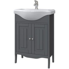 Тумба графит матовый 61,4 см Caprigo Genova 34410-TP810