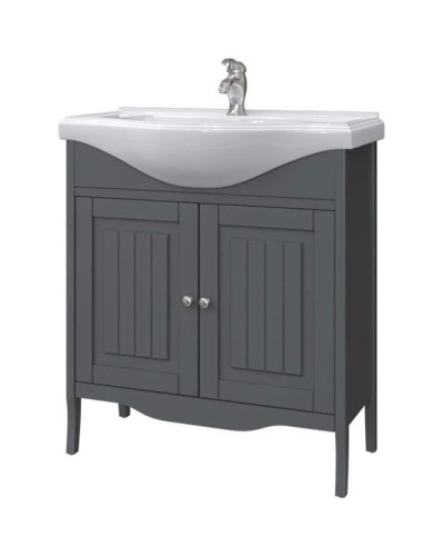 Тумба графит матовый 76,6 см Caprigo Genova 34411-TP810