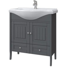 Тумба графит матовый 76,6 см Caprigo Genova 34412-TP810