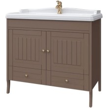 Тумба шоколад матовый 98 см Caprigo Genova 34416-TP809