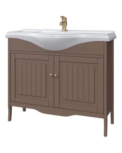 Тумба шоколад матовый 101 см Caprigo Genova 34414-TP809