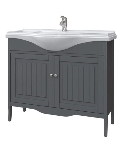 Тумба графит матовый 101 см Caprigo Genova 34414-TP810