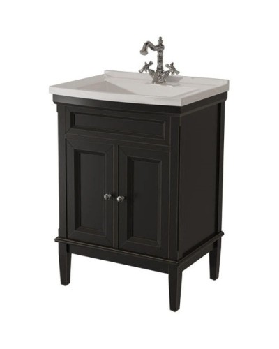 Тумба черный матовый 58,6 см Caprigo Jardin 10410A-B032