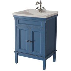 Тумба синий матовый 58,6 см Caprigo Jardin 10410A-B036