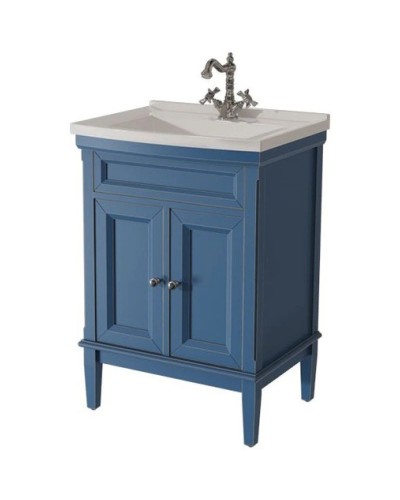 Тумба синий матовый 58,6 см Caprigo Jardin 10410A-B036