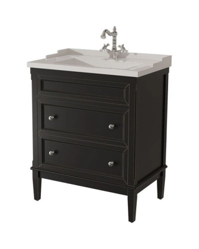 Тумба черный матовый 70,3 см Caprigo Jardin 10422-B032