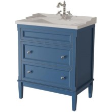 Тумба синий матовый 70,3 см Caprigo Jardin 10422-B036