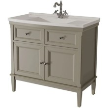 Тумба серый матовый 89,2 см Caprigo Jardin 10413-B021