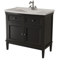 Тумба черный матовый 89,2 см Caprigo Jardin 10413-B032