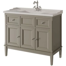 Тумба серый матовый 98 см Caprigo Jardin 10414A-B021