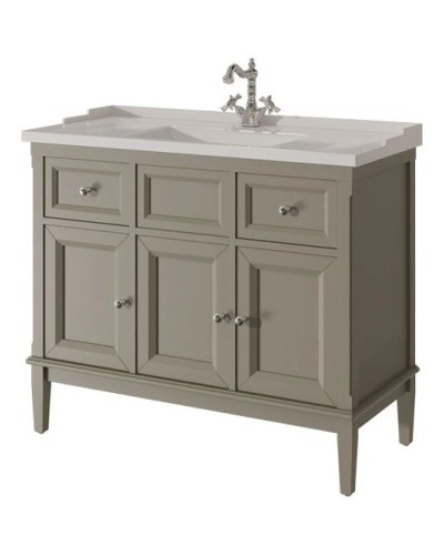 Тумба серый матовый 98 см Caprigo Jardin 10414A-B021