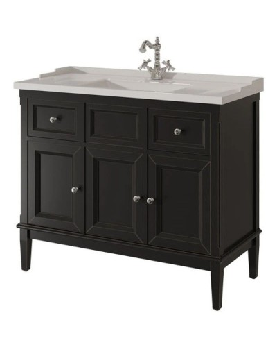 Тумба черный матовый 98 см Caprigo Jardin 10414A-B032