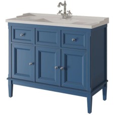 Тумба синий матовый 98 см Caprigo Jardin 10414A-B036