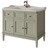 Тумба фисташковый матовый 99,9 см Caprigo Jardin 10423-B059