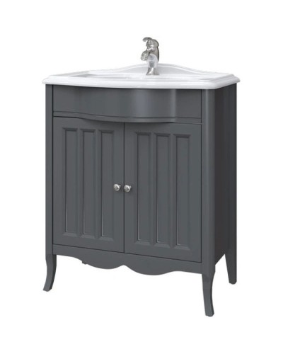 Тумба графит матовый 69 см Caprigo Marsel 33811-TP810