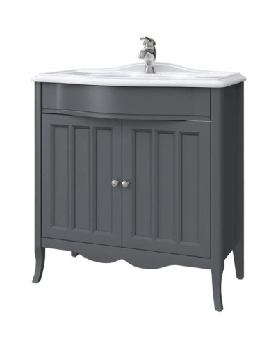 Тумба графит матовый 79 см Caprigo Marsel 33812-TP810