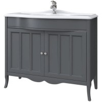 Тумба графит матовый 100 см Caprigo Marsel 33814-TP810