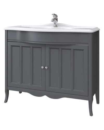 Тумба графит матовый 100 см Caprigo Marsel 33814-TP810