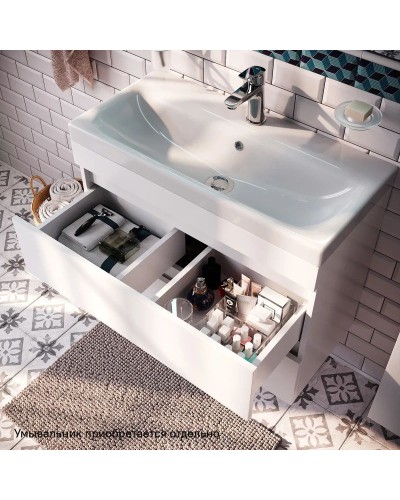 Тумба белый матовый 78,8 см IDDIS Zodiac ZOD8CB0i95