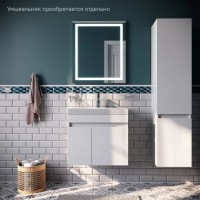 Тумба белый матовый 59,2 см IDDIS Zodiac ZOD6CD0i95