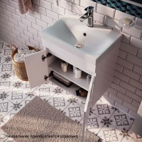 Тумба белый матовый 49,4 см IDDIS Zodiac ZOD5CD0i95