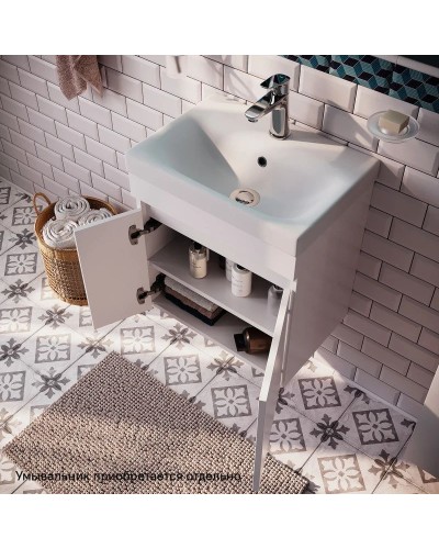 Тумба белый матовый 49,4 см IDDIS Zodiac ZOD5CD0i95