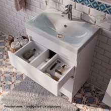 Тумба белый матовый 59,2 см IDDIS Zodiac ZOD6CBFi95