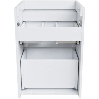 Тумба белый матовый 49,4 см IDDIS Zodiac ZOD5CBFi95