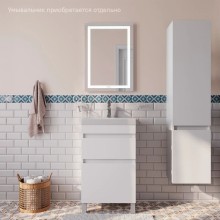 Тумба белый матовый 49,4 см IDDIS Zodiac ZOD5CBFi95