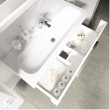 Тумба под раковину Ravak SD Ring 80 X000000767 подвесная Белая