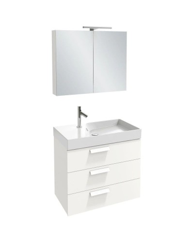 Тумба белый глянец 79,5 см Jacob Delafon Rythmik EB1309-G1C