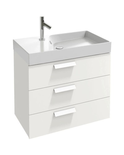 Тумба белый глянец 79,5 см Jacob Delafon Rythmik EB1309-G1C