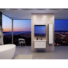 Тумба под раковину Roca Ronda 80 ZRU9302965 подвесная Белый глянец Антрацит