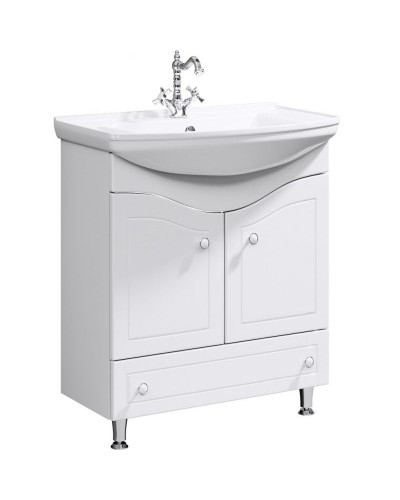 Тумба под раковину Aqwella Франческа 75 FR0107 Белая