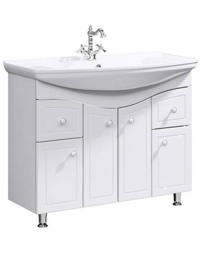 Тумба под раковину Aqwella Франческа 105 FR0110 Белая